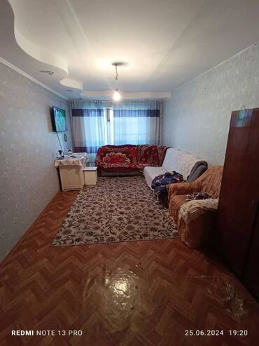 1 комнатные квартиры бишкек: 3 комнаты, 76 м², 106 серия, 2 этаж