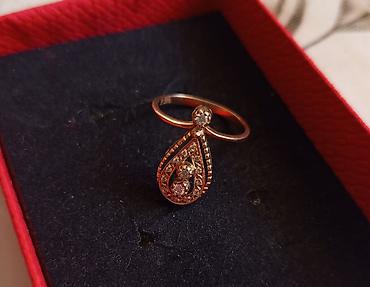 swarovski üzük: Üzük, Sarı qızıl, 583 Əyar — 3