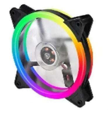 Rashladni sistemi: ARGB LED ventilator za PC kućište – 120 mm - Prečnik: 120 mm — 1