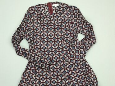 bordowa długa sukienki: Dress, S (EU 36), condition - Good