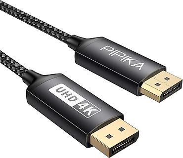 oprema za pakovanje: DisplayPort na DisplayPort kabl PIPIKA (UHD 4K) - Interfejs: DP muški — 7