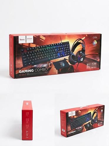 Игровой комплект HOCO DI86 Gaming Combo 4‑in‑1 Состав набора: -