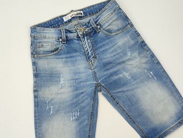 ubrania z traktorem: Fashion Jeans, Shorts for men, size M (EU 38)