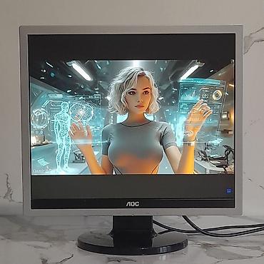 Мониторы: Монитор, AOC, Б/у, LCD, 19" - 20" — 11