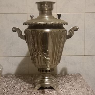 quba taksi: SAMOVAR satılır. - Armudu kömür samovarıdır - 1985-ci illərdə
