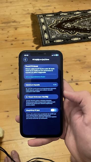 antik telefon: IPhone 11, Qara, Face ID — 1