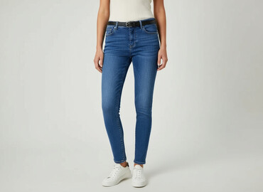 cross jeans zakręt: Goodies, Jeansy damskie, rozmiar S