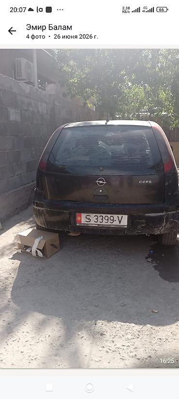 e6 3: Opel Corsa: 2002 г., 0.1 л, Механика, Хэтчбэк — 3