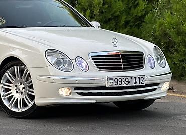 Avtomobil satışı: W211 on bufer her ustunde Mercedes-Benz E‑Class (W211) sedan – ağ — 1