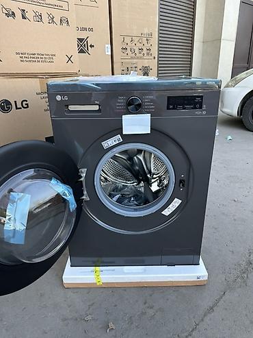 dulipu machine: Стиральная машина LG, фронтальная загрузка, графитовый цвет. Основные — 7