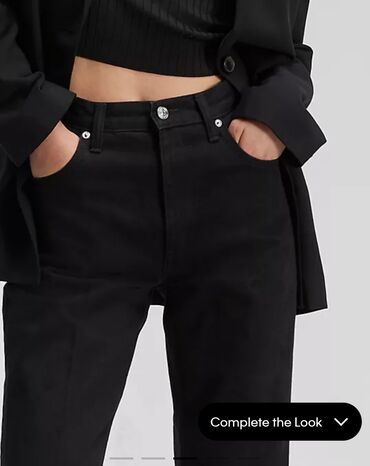 zenske crne farmerke nisu sirina struku cm: Calvin klein jeans, nove nisu nošene. Veličina 36. Crne, visokog