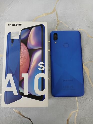 samsung a10s satilir: Samsung Galaxy A10s, 32 GB, rəng - Göy, Sensor, Face ID, İki sim kartlı