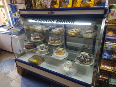 холодильник для мяса в Кыргызстан | Холодильные витрины: Кондитерские, Б/у