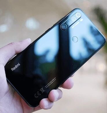 телефон в г нарын: Redmi, Redmi 8, Колдонулган, 64 ГБ, түсү - Кара, 2 SIM