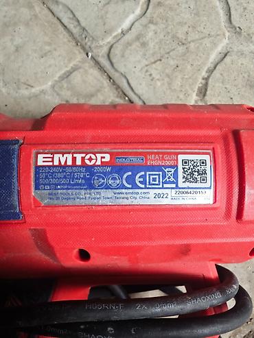 qızdırıcı fen: Emtop tikinti feni satılır. Alət ideal vəziyyətdədir, heç bir problemi — 2