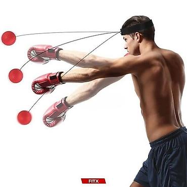 İdman və istirahət: Boks üçün refleks topuTəsvir : Boks üçün refleks topu (Reflex Ball) — 1