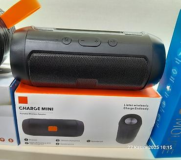 aux bluetooth: Yeni Kolonka, Növ - Portativ, rəng - Qara — 1