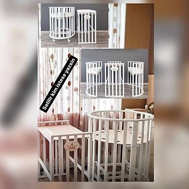 Digər mebel: LaleTransformer besik 100 azn Iki funksiyalidir Hem yumru hem oval — 1
