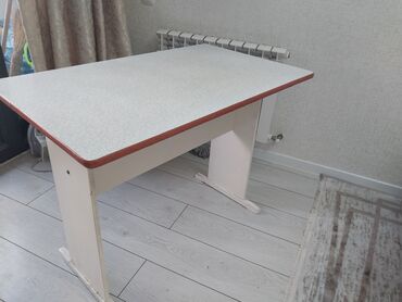 столы для кухня: Барный Стол, цвет - Белый