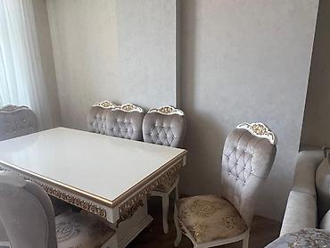Masa və oturacaq dəstləri: Qonaq otağı üçün, Açılan, 8 stul — 6