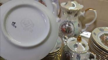 cay servizi: Çay dəsti, Farfor, 12 nəfərlik, Almaniya — 4
