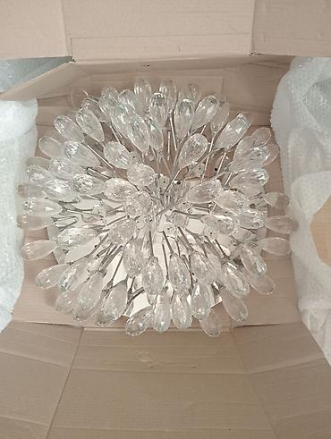 led lanpalar: Led Çılçıraq, 4 və daha çox lampa, Xrustal — 2