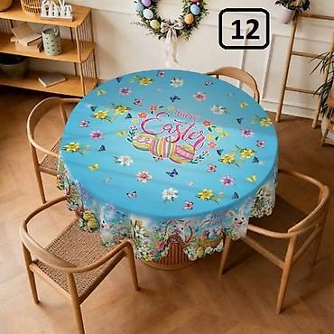 Kuhinjski tekstil: Okrugli stonjak
Prečnik 150cm — 1