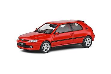 cena gitare: ❤️ Peugeot 306 GTI S16 – 2002 – Crvena – 1:43 – Solido Detaljan model — 1