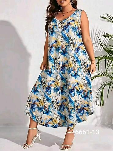 bata rs: Letnja maxi haljina bez rukava – Emi Moda, Made in Italy - Kroj — 9