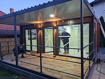 Građevinarstvo i rekonstrukcija: Izrada modularnih objekata po zelji kupca.Model u prilogu 6x7.2m u — 4