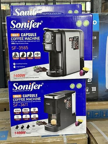 soni: Кофемашины Sonifer — серия для эспрессо и капсул 1) Sonifer SF-3587 — — 3