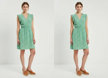 sukienki midi zielona: Women`s dress, size S