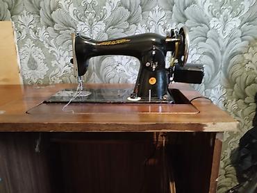 elektirik matoru: Elektrik mühərrikli klassik tikiş maşını və masası - Quraşdırılmış — 1