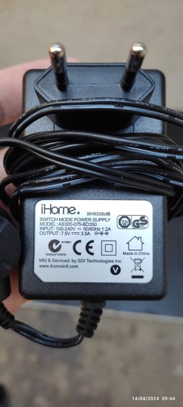 Dinamiklər və kolonkalar: IHOME MICRO MUSİQİ MƏRKƏZİ ƏLA VƏZIYYƏTDƏDIR IPOD AUX RADIO, SES — 16