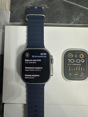 apple watch ultra бу: Apple Watch Ultra 2, модель MRF63LW/A, watchOS 27.0 (24R364) — 2