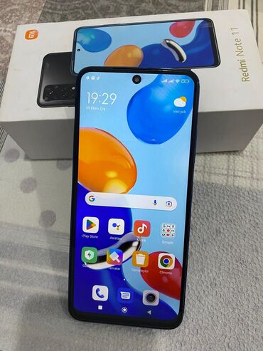 redmi note 15 pro plus qiymeti: Redmi Note 11, 64 GB, rəng - Mavi, Qırıq