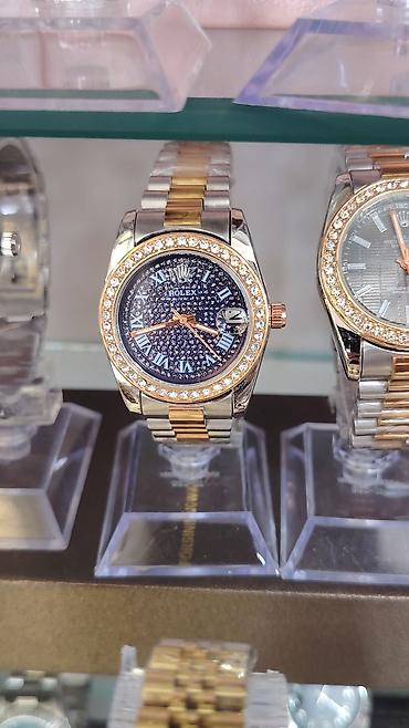 islenmis saat: Məhsul: Kvars mexanizmlu klassik kişi qol saatları (Rolex üslublu) — 6