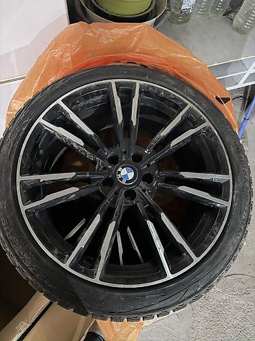 передо: Диск с шиной для BMW Резина 25 года 14 недели ездили на ней пол сезона — 1