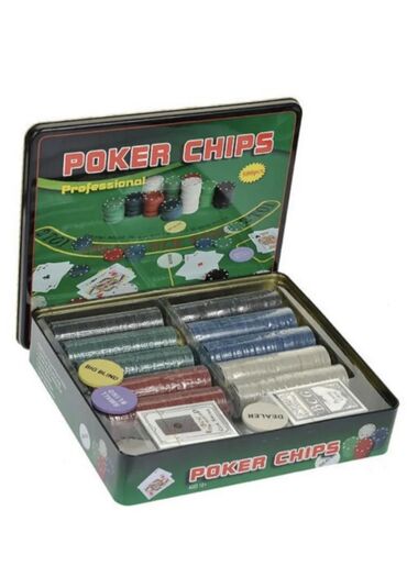 Настольные игры: Набор для покера «Poker Chips» – полный комплект для домашней игры — 5