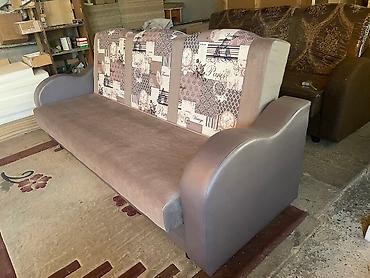 sofa: Диван книжка размер дл 215/185 а раскл ввиде 120 .дост есть по городу — 6
