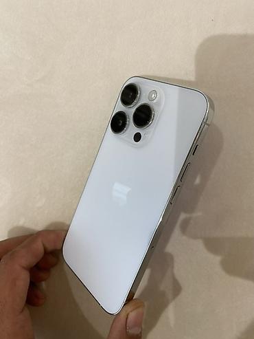 Уюлдук телефондор жана аксессуарлар: IPhone 14 Pro, Колдонулган, 128 ГБ, Ак — 1