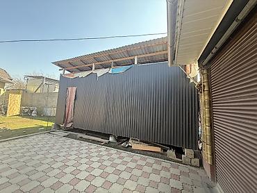Металлический хозблок/мастерская из профнастила 2.60*7.00 18 квм — 2