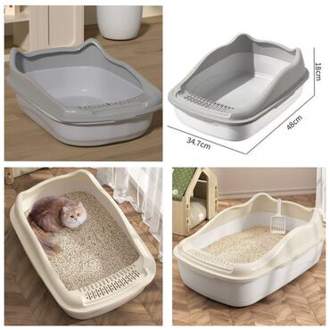 Товары и оборудование для с/х животных: Продаю новые в отличном качестве кошачие лотки крытые и открытые с — 10