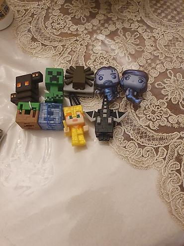 kinder minecraft: Minecraft fiqurları satılır Qiymətlər: - Wither — 10 AZN - Ender — 1