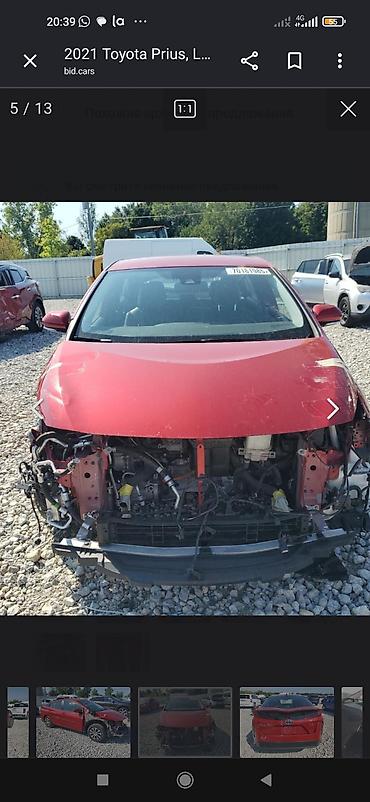 приус продажа: Toyota Prius: 2023 г., 2 л, Автомат, Гибрид, Хэтчбэк — 8