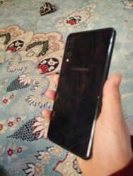 купить мощный компьютер недорого: Samsung Galaxy A7 2018, Б/у, 64 ГБ, цвет - Черный, 2 SIM