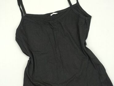 czarne bluzki z ozdobnymi rękawami: Блуза жіноча, Pepco, L, стан - Хороший