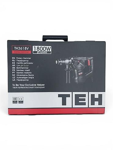 pereferator: №: 11131 Məhsulun adı: Perforator TEH TH3618V 1800W Brend: TEH — 1
