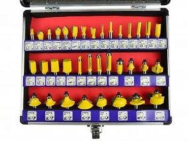 Glodala: Komplet glodala za ručni glodač – 35 delova u koferu - Širok spektar — 3