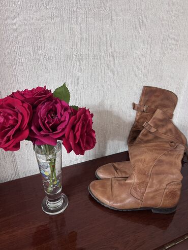 Tuflilər: Tuflilər, Ölçü: 37, rəng - Qəhvəyi, İşlənmiş — 11